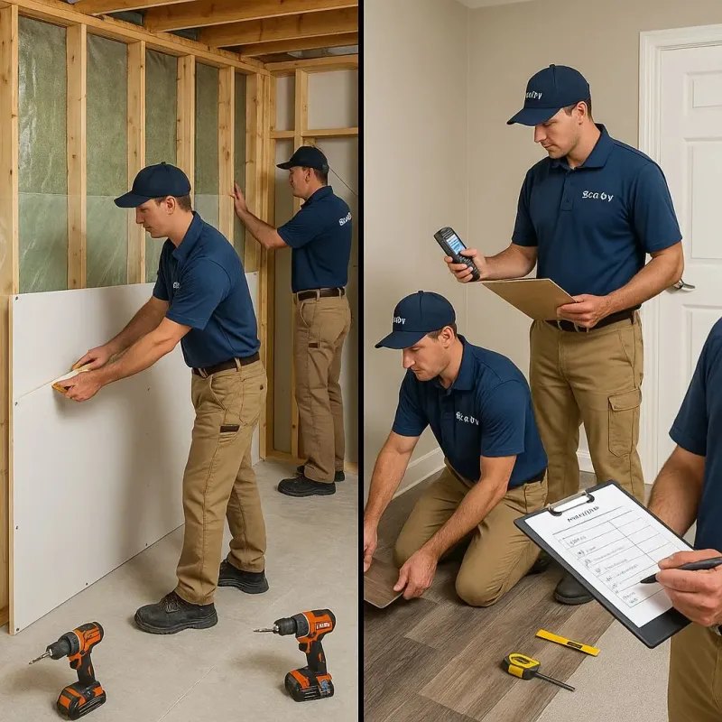 Repairs and Reconstruction process in Taunton, MA