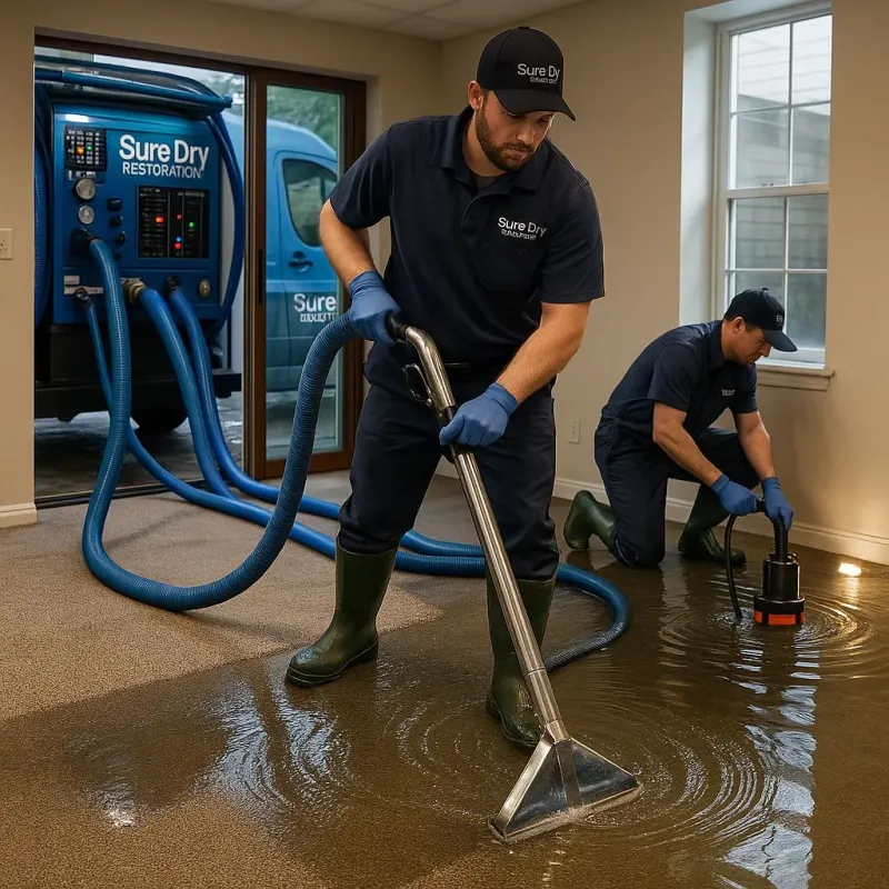 Water Extraction and Removal process in Taunton, MA